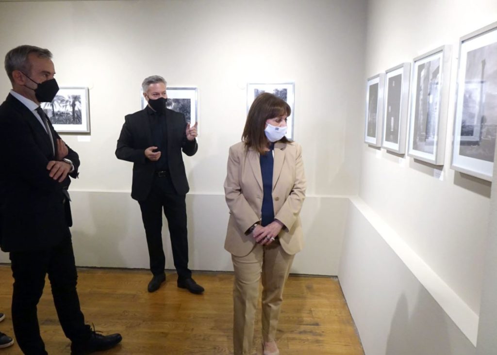 Στην Αγιορειτική Εστία ξεναγήθηκε η Πρόεδρος της Δημοκρατίας