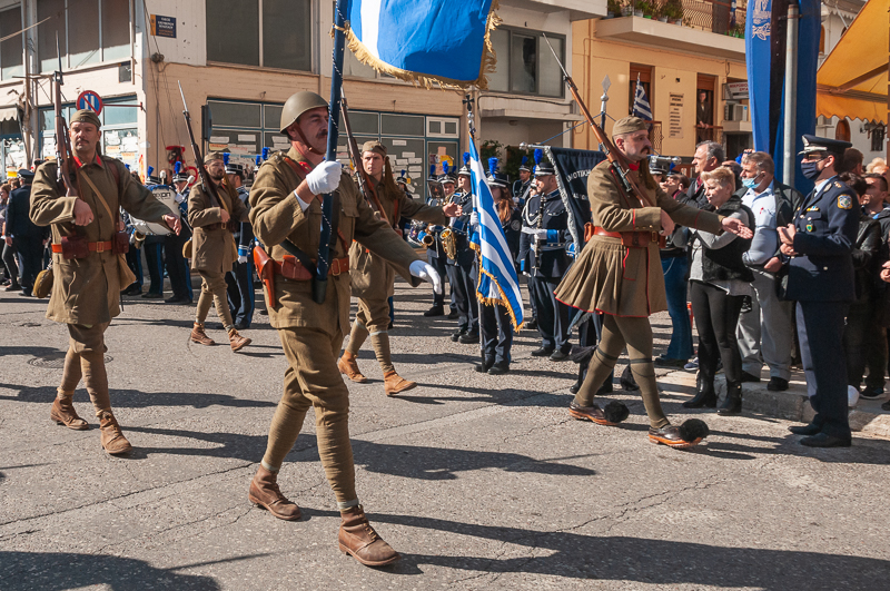 Κέρδισαν τα βλέμματα και το χειροκρότημα στην παρέλαση στο Μεσολόγγι