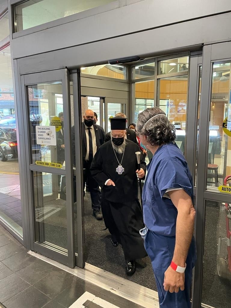 Ecumenical Patriarch Bartholomew released from the hospital