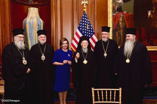 Ecumenical Patriarch Bartholomew warmly received by Capitol Hill leadership, as Apostolic tour of US continues