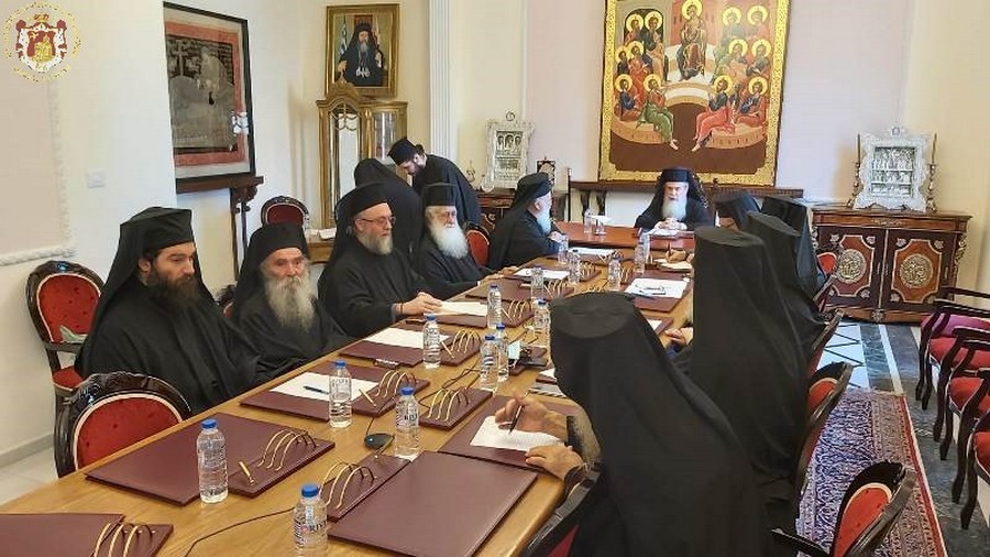 Holy and Sacred Synod of Patriarchate of Jerusalem convenes