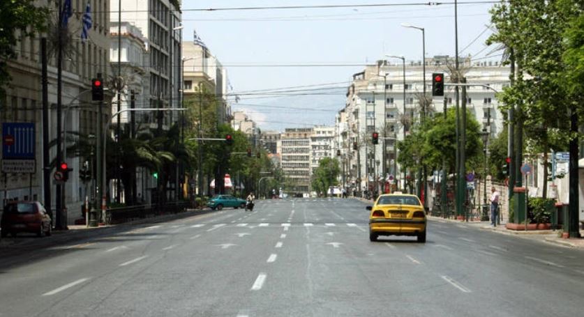 Ξεκίνησε η ανάπλαση της Πανεπιστημίου με την εγκατάσταση του πρώτου εργοταξίου