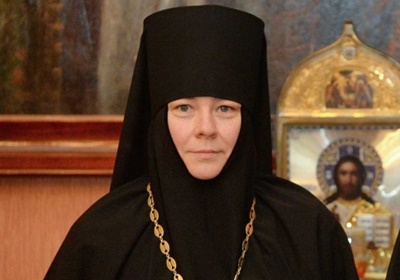 Патриаршее поздравление настоятельнице Пюхтицкого монастыря игумении Филарете (Калачевой) с 10-летием возведения в сан игумении