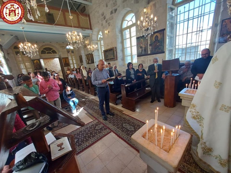 الإحتفال بعيد القديس ذيميتريوس في السامرة