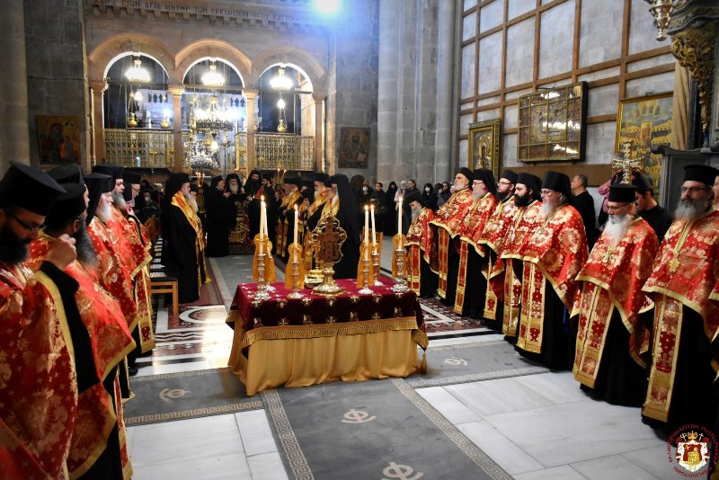 16-year anniversary of enthronement of Jerusalem Patriarch Theophilos
