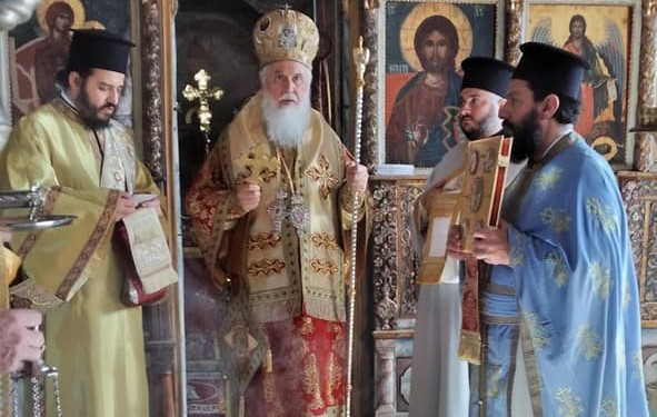 Ο Μητροπολίτης Λήμνου στο Ρεπανίδι