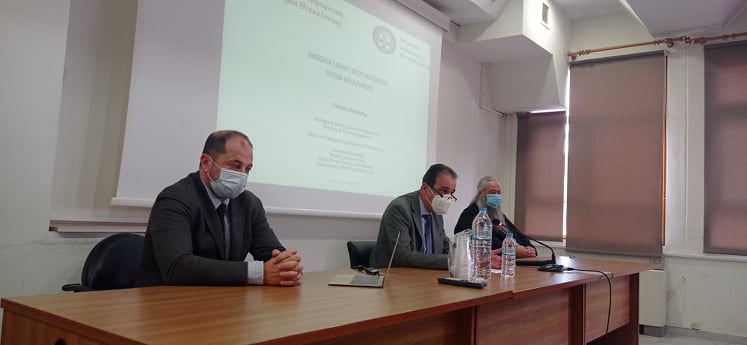 Για τους κινδύνους του COVID-19 ενημερώθηκαν οι φοιτητές της ΑΕΑ Θεσσαλονίκης