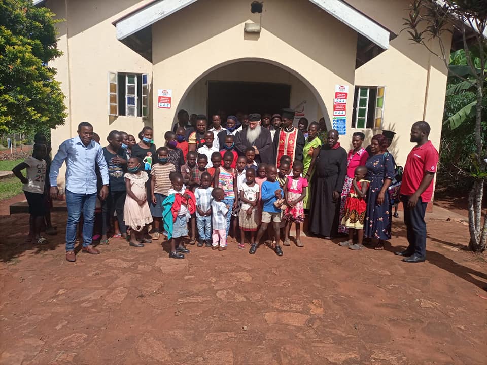 His Eminence Archbishop Makarios visited St. Procopios, luwayo Lugazi district for Divine liturgy