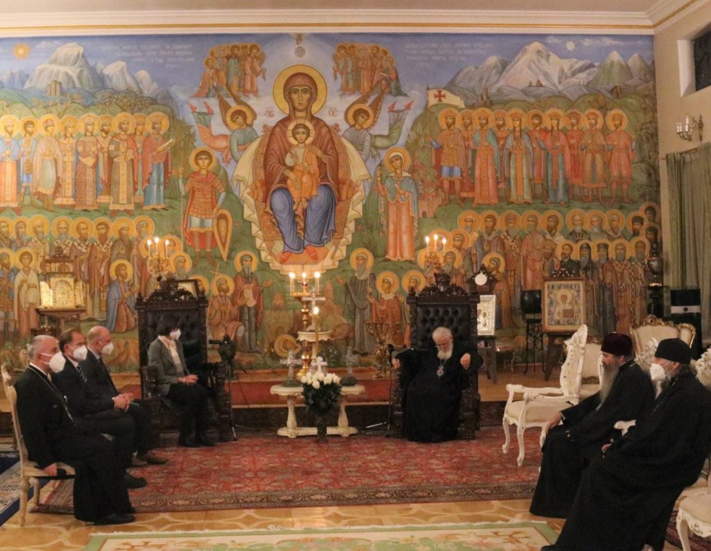 სრულიად საქართველოს კათოლიკოს-პატრიარქი ეუთოს საგანგებო წარმომადგენელს სამხრეთ კავკასიაში ქ-ნ ანიკა სოდერს შეხვდა