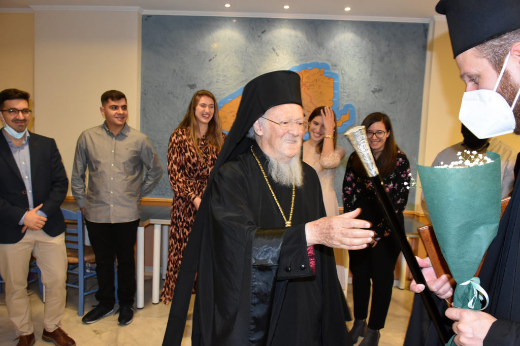 Ο Οικουμενικός Πατριάρχης στον Σύλλογο Ιμβρίων Νέας Σμύρνης