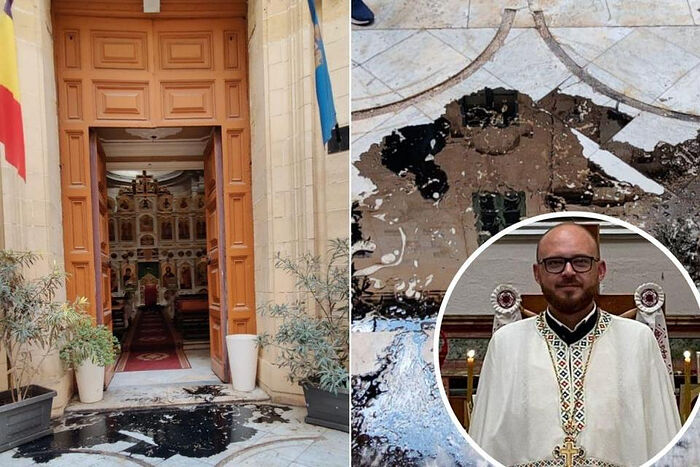 ROMANIAN ORTHODOX CHURCH IN MALTA VANDALIZED