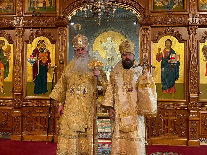 WATCH: METROPOLITAN HILARION SERVES WITH OCA PRIMATE AT ST. TIKHON’S MONASTERY (+VIDEO)