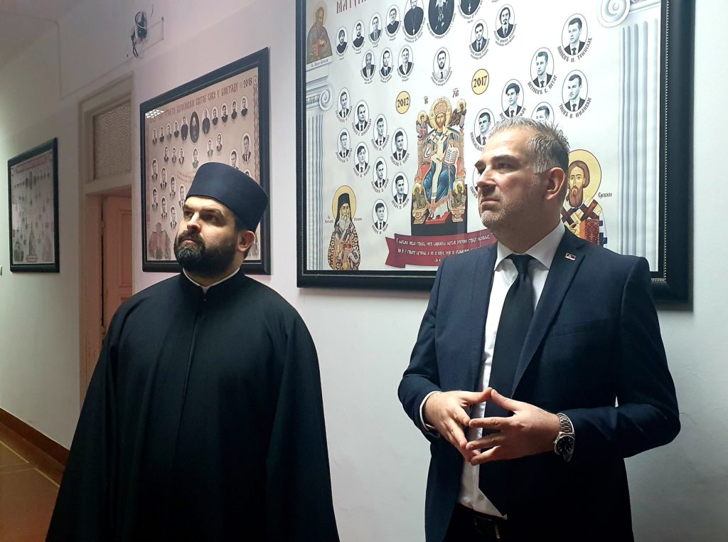 Στην Ιερατική Σχολή Βελιγραδίου ο Επικεφαλής της Διεύθυνσης Συνεργασίας με την Εκκλησία