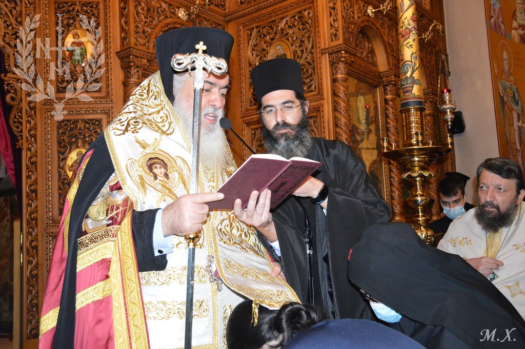 Κουρά μοναχής στην Μονή Μεταμορφώσεως Σωτήρος Χορτιάτη