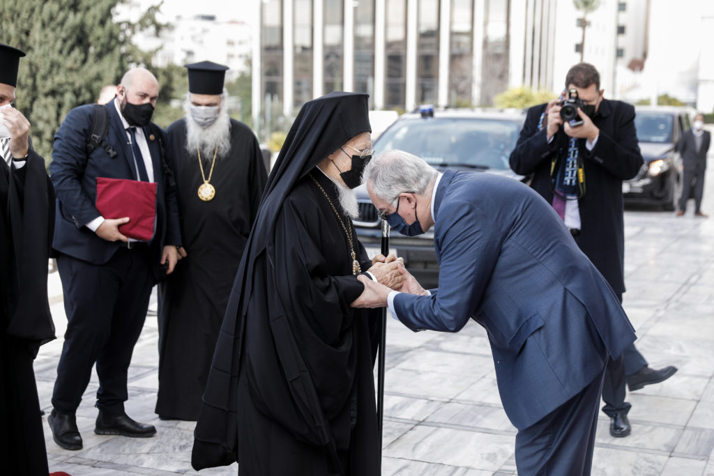 Вселенский Патриарх прибыл в Парламент Греции (фото – видеорепортаж)