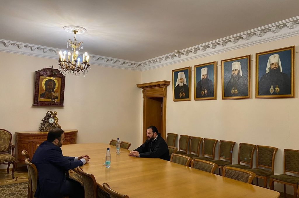Заместитель председателя ОВЦС встретился с представителем Общины святого Эгидия
