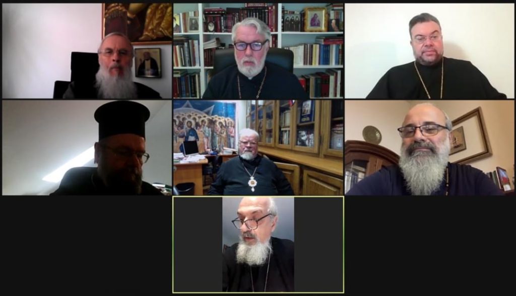 ბენილუქსის მართლმადიდებელ მღვდელმთავართა კრება Online გაიმართა