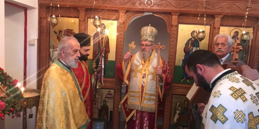 Πανηγυρική Θεία Λειτουργία στον ιστορικό Σαμωνά