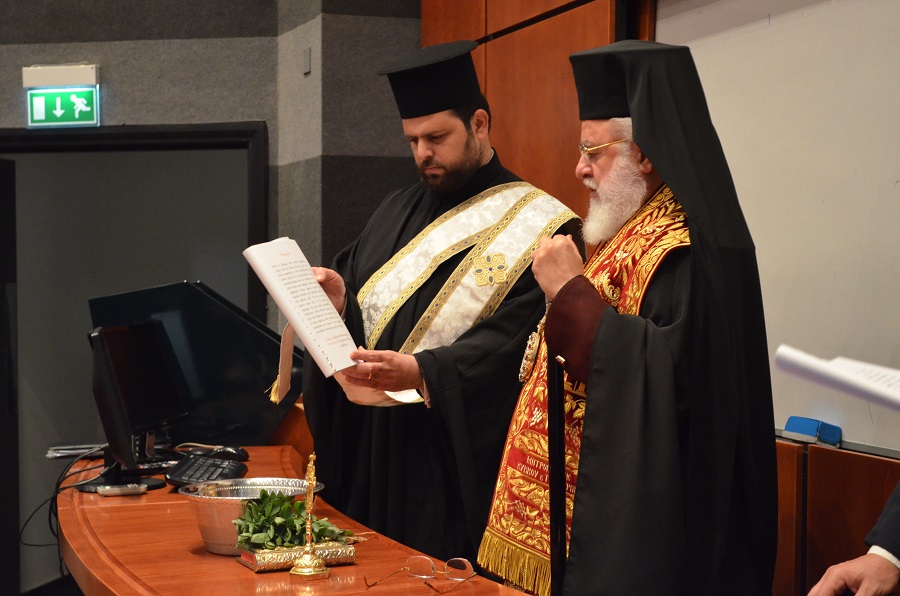 Αγιασμός στο Τμήμα Θεολογίας Πανεπιστημίου Λευκωσίας