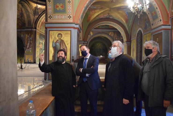 Μεγάλης σημασίας συνάντηση για τον Ι.Ν. Αγίου Βλασίου Αχαρνών