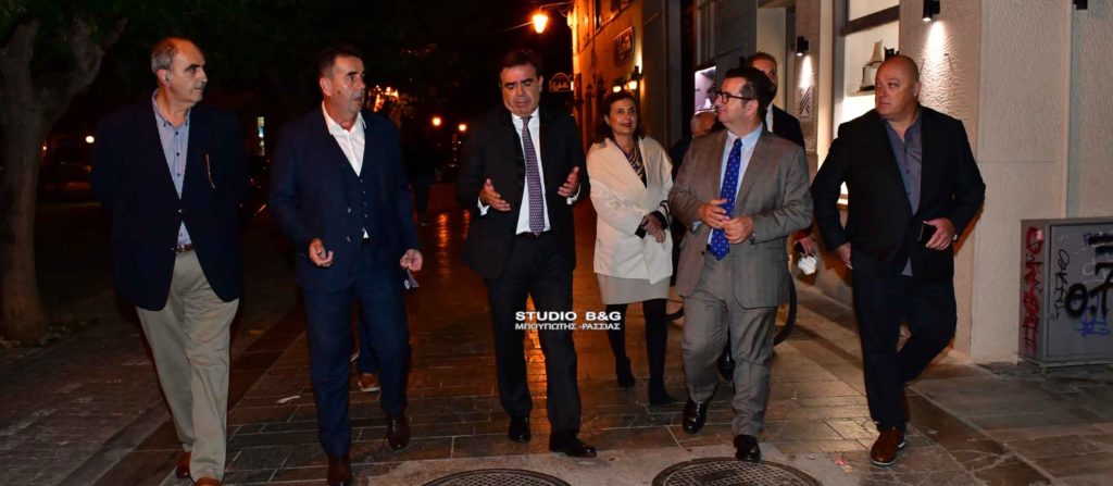 Ο Αντιπρόεδρος της Ευρωπαϊκής Επιτροπής Μ. Σχοινάς στο Ναύπλιο
