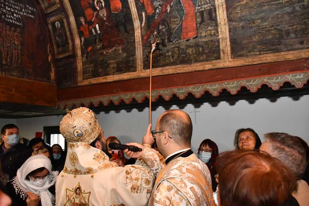 Biserica monument istoric din Ersig a fost resfinţită