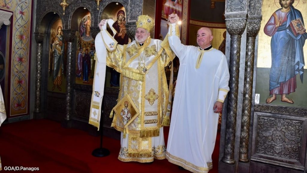 His Eminence Archbishop Elpidophoros of America Forefeast of the Entrance of the Theotokos to the Temple