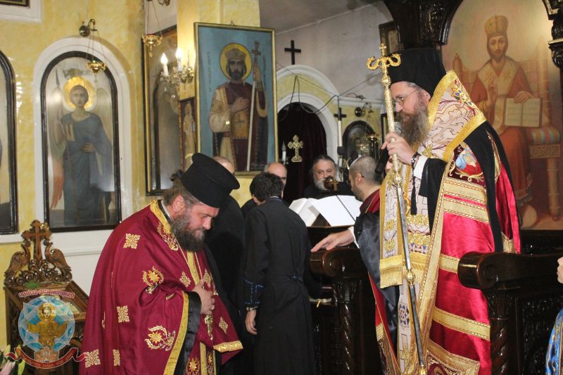 Тържествена вечерня с офикия в столичния храм „Св. ап. Андрей Първозвани“