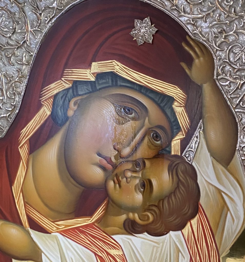 Τα Εισόδια της Θεοτόκου στην Παναγία την Παρηγορήτρια στο Βύρωνα