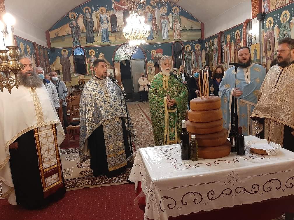 Πανηγύρισε ο Ιερός Ναός Αγίου Ανδρέου στον Μαλακώντα Ερέτριας