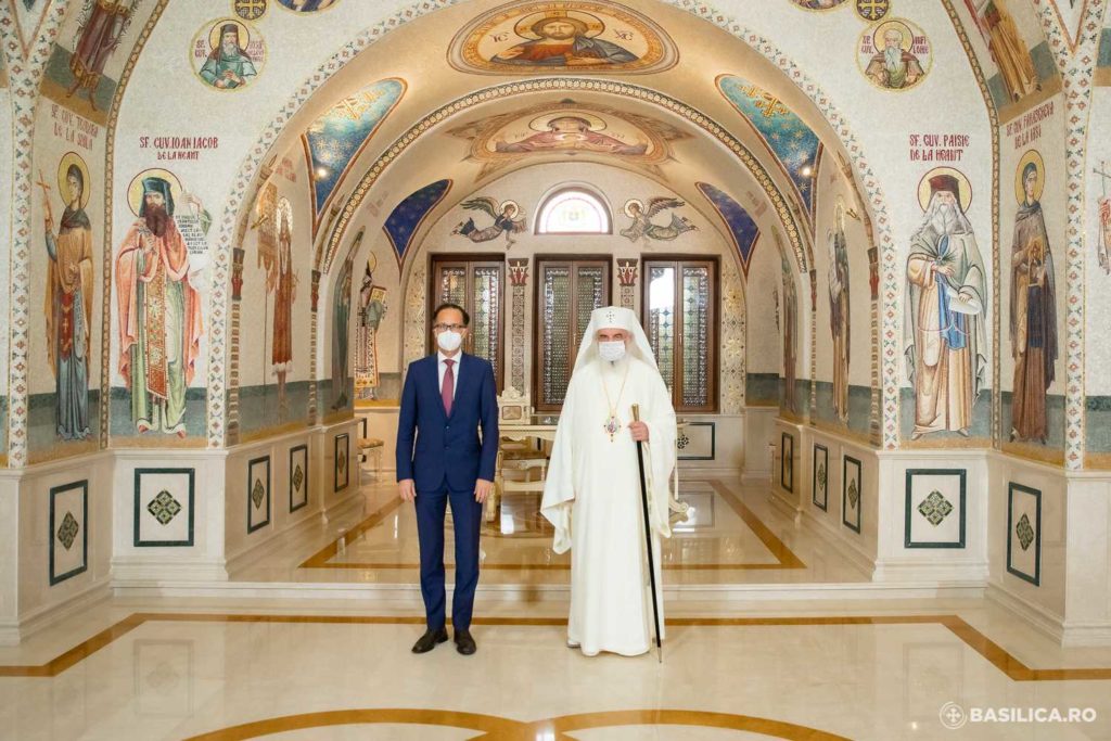 Patriarch Daniel welcomes Germany’s new Ambassador to Romania