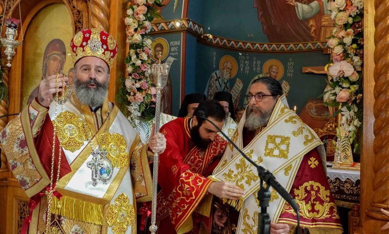 The ordination of Bishop Kyriakos of Sozopolis in Sydney