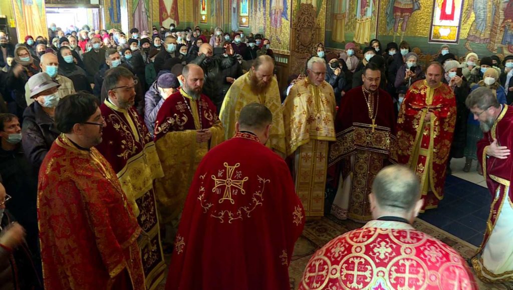 Hram la biserica bucureşteană Sfântul Mercurie. „Nu a fost mărturisitor doar prin martiriu”