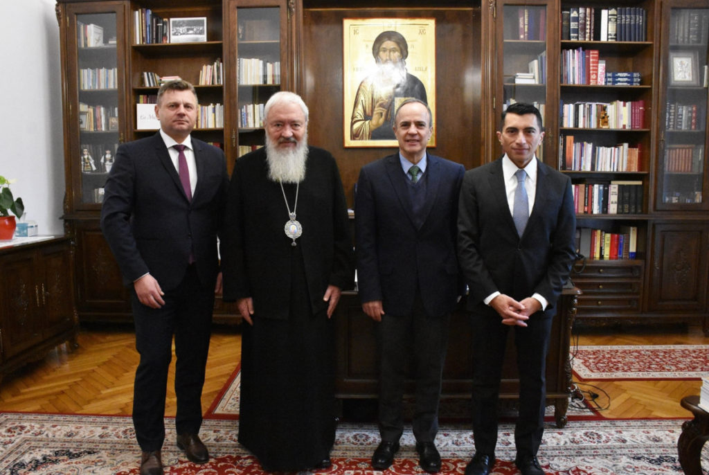 Ambasadorul Mexicului în România în vizită la Reședința Mitropolitană din Cluj Napoca