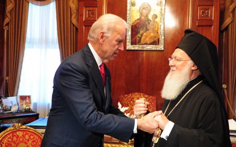 Archibishop Elpidophoros of America expressed his gratitude to the President of the United States of America