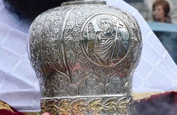 Η Κάρα του Πολιούχου της Τρίπολης στο Λονδίνο