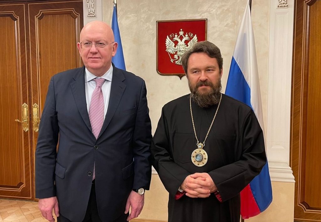 Председатель ОВЦС посетил Постоянное представительство России при ООН в Нью-Йорке