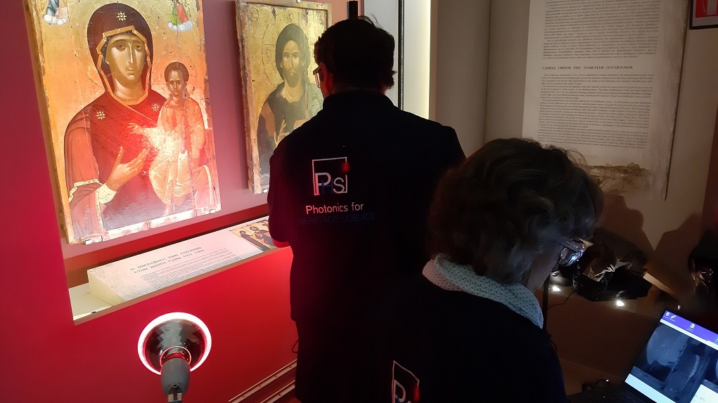Ηράκλειο: Μελετούν με λέιζερ την τέχνη αγιογραφίας του Μιχαήλ Δαμασκηνού