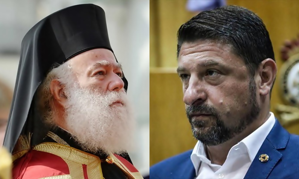 Παρασημοφόρηση Χαρδαλιά απο τον Πατριάρχη Αλεξανδρείας