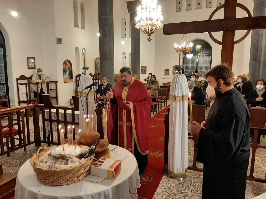 Προέρτιος αγρυπνία στο Γυμνό Ερετρίας για τα Εισόδια της Θεοτόκου