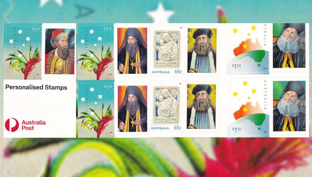 Ιερωμένοι-ήρωες του ’21 σε αυστραλιανά γραμματόσημα
