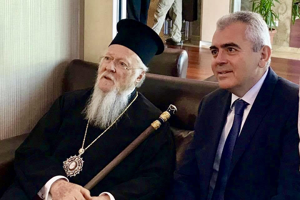 Ο Γενικός Γραμματέας της ΔΣΟ για την συνάντηση με τον Οικουμενικό Πατριάρχη