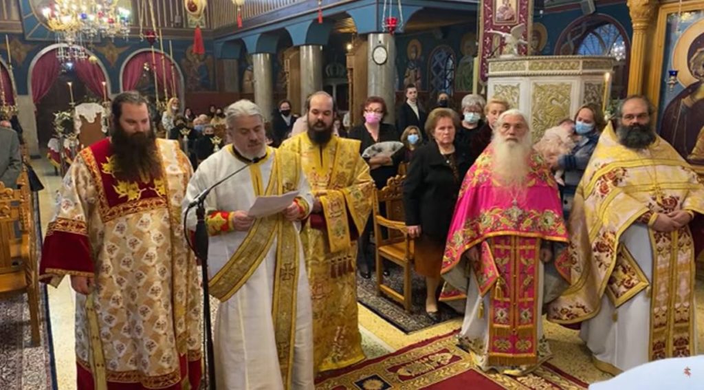 Χειροτονία πρεσβυτέρου στη Χαλκιδική