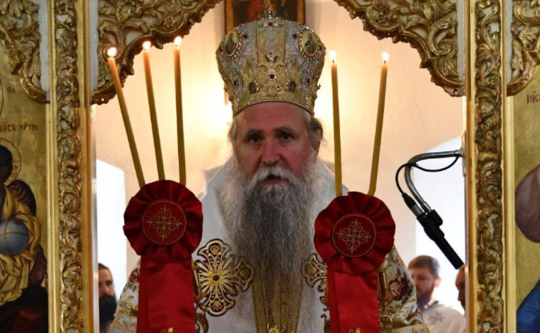 Митрополит Јоаникије на Аранђеловдан богослужио у Цетињском манастиру