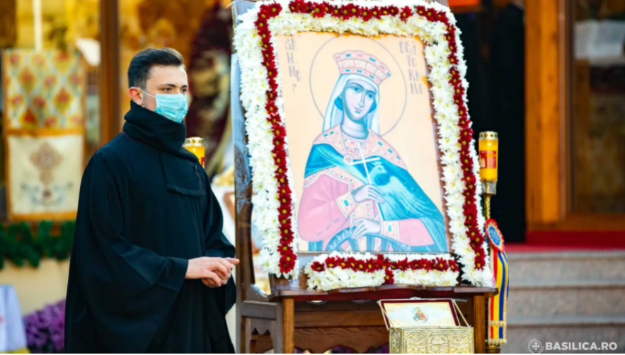 Aniversarea a trei ani de la Sfințirea Catedralei Naționale. Moaștele Sf. Ecaterina, din nou la Paraclis