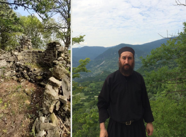 თრიალეთის ქედზე, ზღვის დონიდან 1600 მეტრზე, კლდისთავის ღვთისმშობლის შობის მამათა მონასტერი შენდება