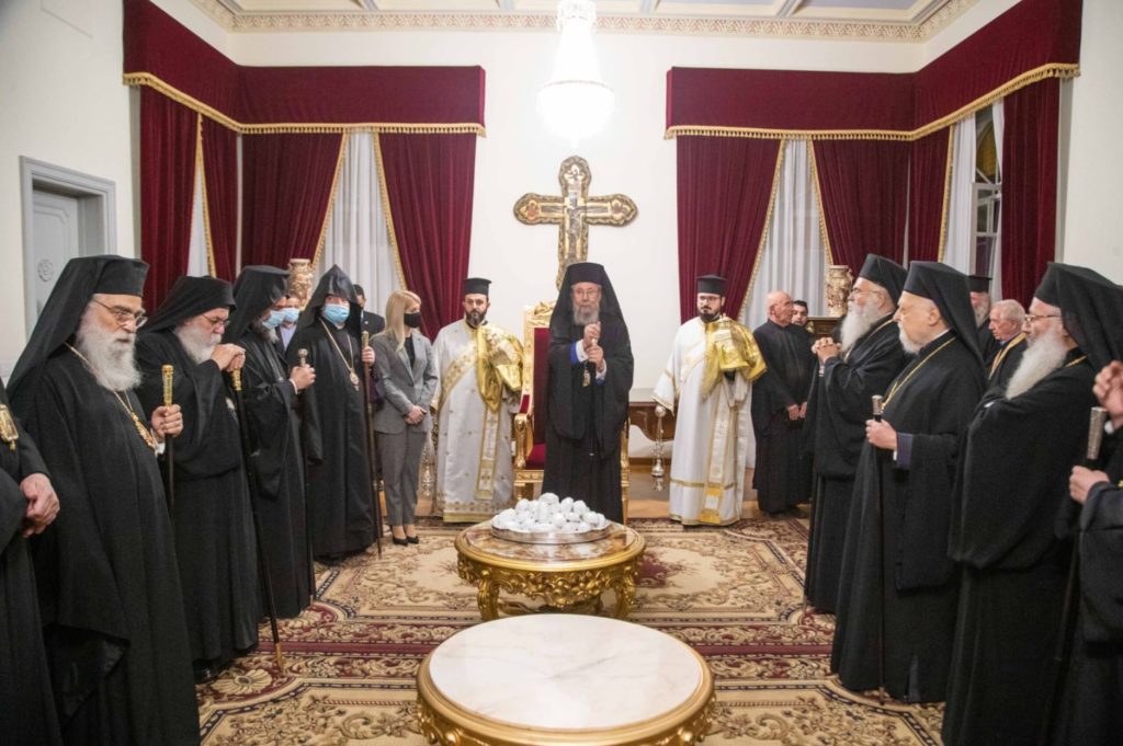 Εσπερινός Ονομαστηρίων του Αρχιεπισκόπου Κύπρου