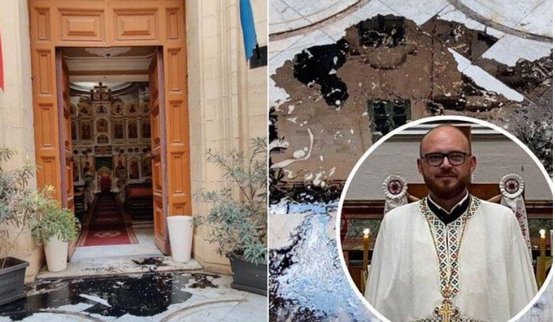 კუნძულ მალტაზე მართლმადიდებლურ ტაძარზე ვანდალური თავდასხმა განხორციელდა