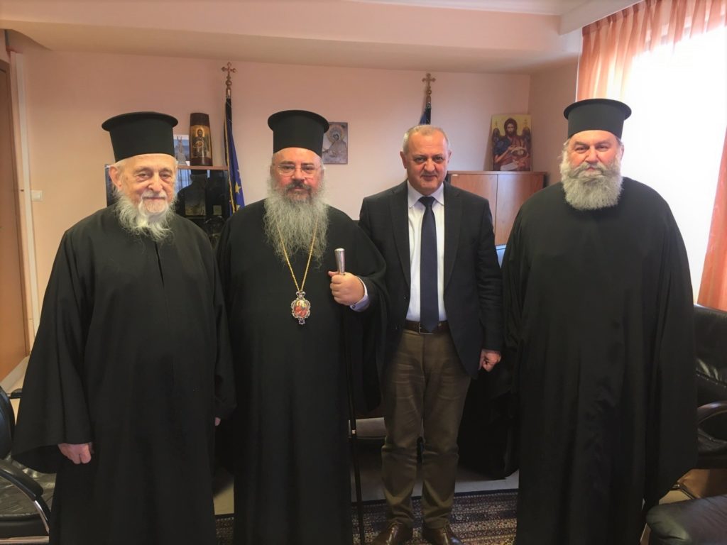 Στον Δήμαρχο Λαγκαδά ο νέος Μητροπολίτης