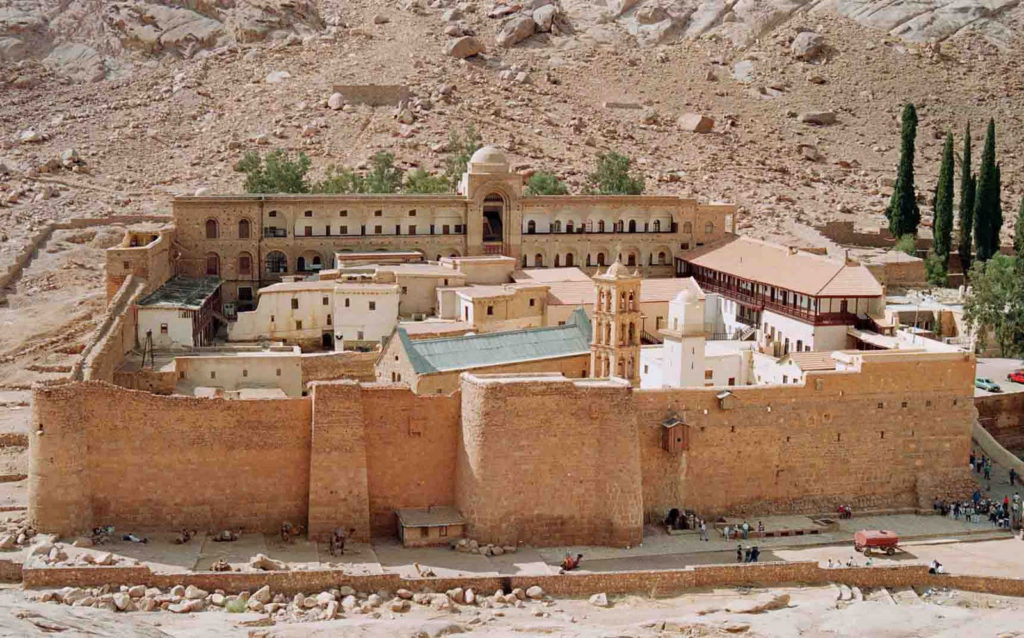 St. Catherine Monastery on God-Trodden Mt. Sinai mostly inaccessible to pilgrims for coming feast day